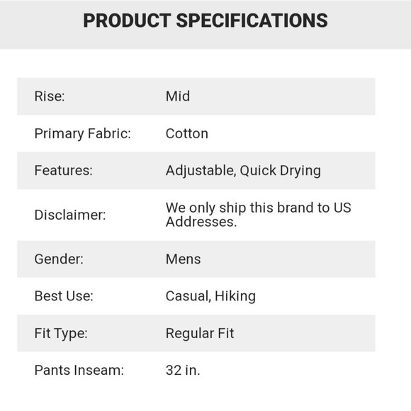 Herschel Supply‎ Co. Pants Ashland Navy Blue Ripstop Cotton Outdoor Hiking XL - Picture 15 of 16